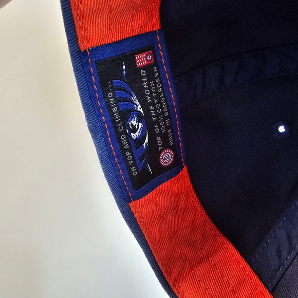 Florida‎ Gators Football Vintage Strapback Blue Orange Y2k Hat Cap - Picture 11 of 12